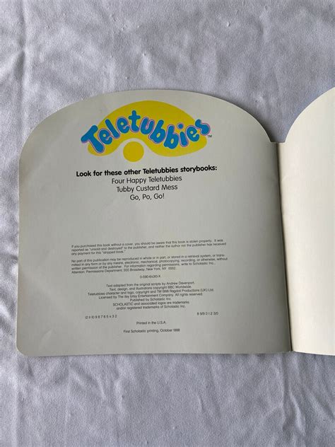 Teletubbies Dipsy Dances Softcover Book Etsy