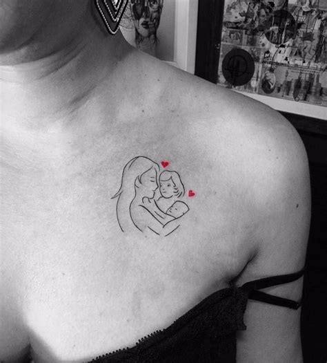 Tatuaje Amor De Madre E Hijos Tatuajes Para Mujeres Tatuaje Mama E