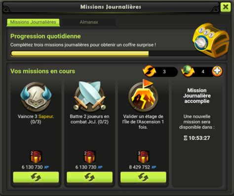 Tutoriel Les Missions Journalières Le Bazar de Papycha