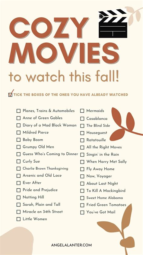 Best Cozy Movies To Watch This Fall Artofit