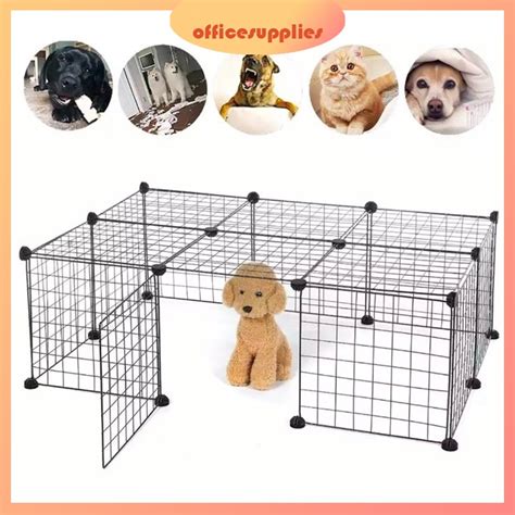 Jual Portabel Pet Cage Besi Kandang Hewan Kandang Anjing Kandang Kucing