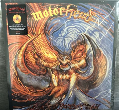 Motorhead Another Perfect Day Th Anniversary Orange Yellow Vinyl