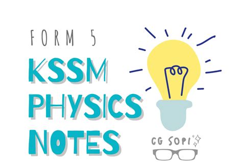 Physics Notes Spm Form 5 Kssm Updated 19102023