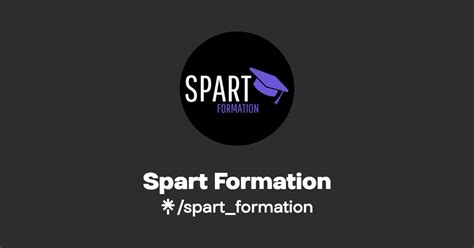 Spart Formation Instagram Facebook Linktree