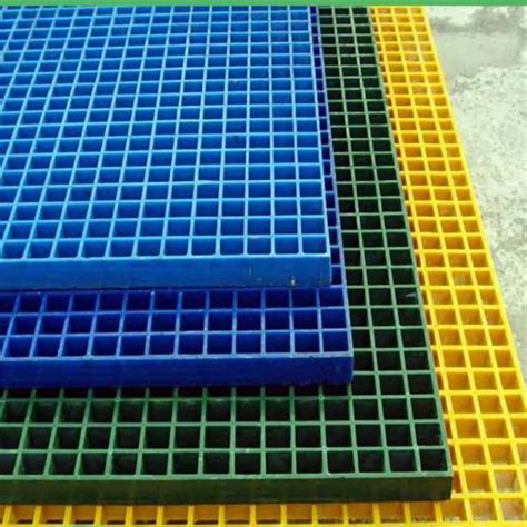 Multicolor Fiberglass Grating Systems For Industrial Material Grade