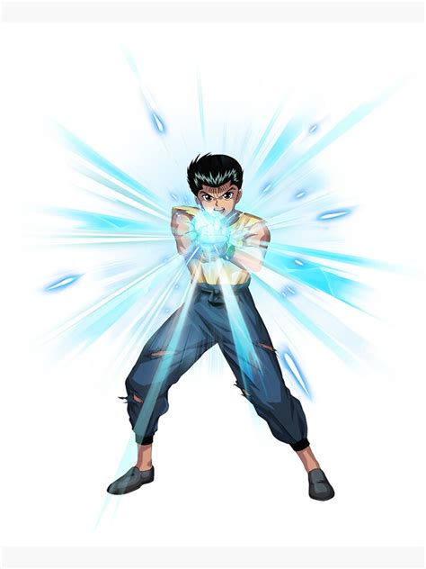 Yusuke Urameshi Yu Yu Hakusho Sticker By Hellusinatien Redbubble