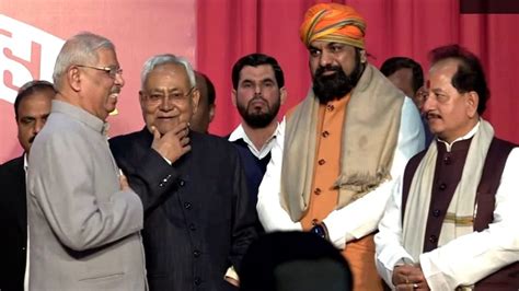 Nitish Takes Oath As Bihar CM For 9th Time BJP S Samrat Chaudhary