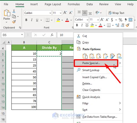 How To Divide In Excel For Entire Column 7 Quick Tricks ExcelDemy