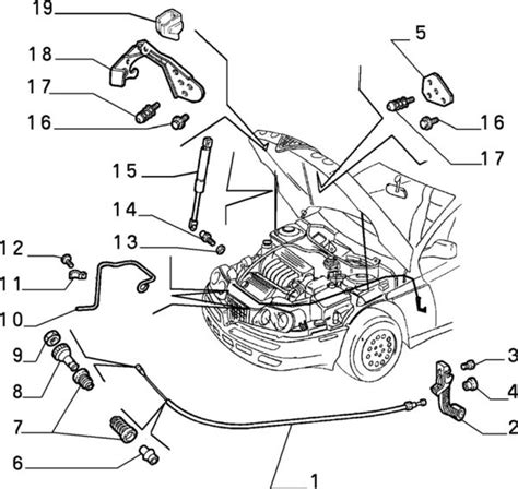 Alfa Romeo Gtvspider Phase 1 And 2 Bonnet Release Cable Lhd Totally Alfa