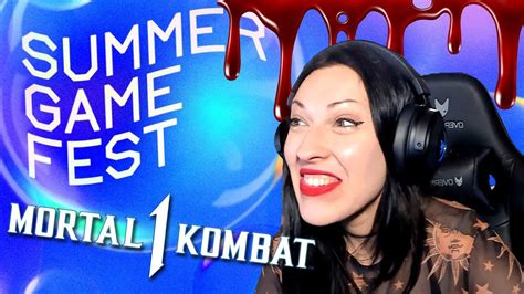 Mortal Kombat 1 Trailer Reaction Summer Game Fest 2023 Youtube