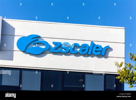 Zscaler a cloud security company in San Jose California Stock Photo - Alamy