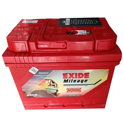 Capacity 60 Ah Exide Mileage MLDIN60 Car Battery At Rs 14999 In Bengaluru