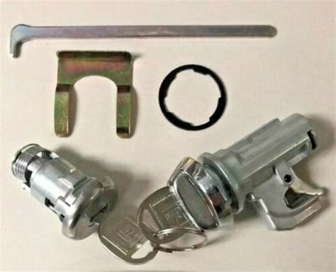 NEW 1970 1977 Monte Carlo Trunk Glove Box Compartment Lock Set With