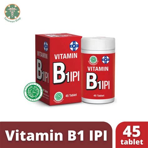 Vitamin B1 IPI 45 Tablet Kunyah Lazada Indonesia