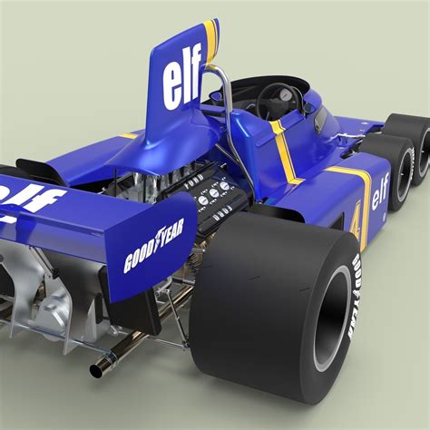 The Tyrrell P34 (six-wheeler) | CGTrader