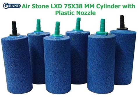 Grand Air Stone X Inch X Mm Cylinder With Plastic Nozzle Bubble