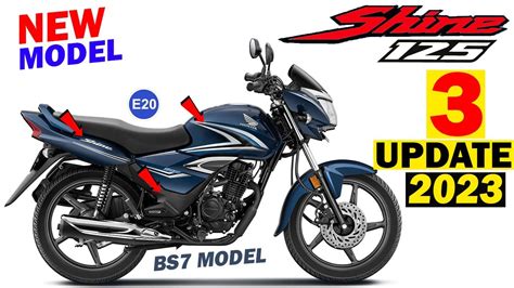 Honda Shine 125cc New Model 2023 OBD2 E20 On Road Price Changes