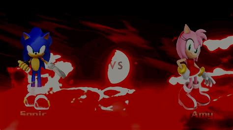 Mugen The Evil Awakens Sonic Vs Amy And Nero Youtube