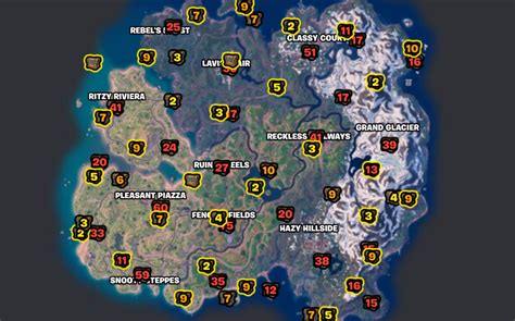 Fortnite Chapter 5 Season 1 Chest Spawn Locations