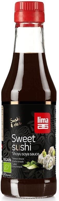 SOS SOJOWY SHOYU SŁODKI DO SUSHI BIO 250 ml LIMA sklep internetowy