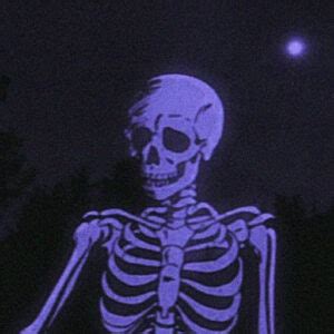 Skeleton PFP - Scary Halloween PFP for TikTok, IG, Discord, Zoom