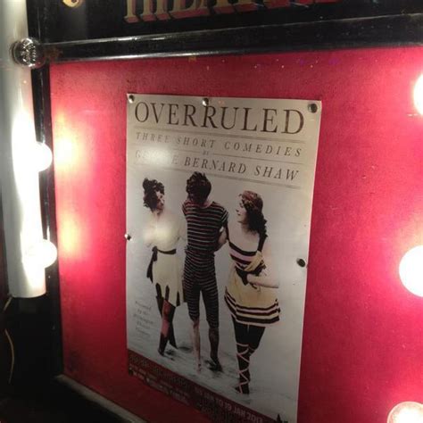 Theatre Review Overruled The Old Red Lion Islington Londonist