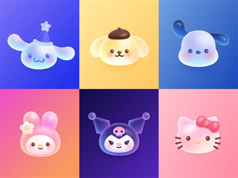 Sanrio family by Jeanzi on Dribbble