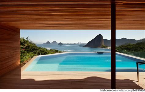 A Modern Architecture Home in Rio de Janeiro, Brazil With a Sunset ...