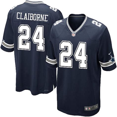nike morris claiborne dallas cowboys navy blue team color limited jersey
