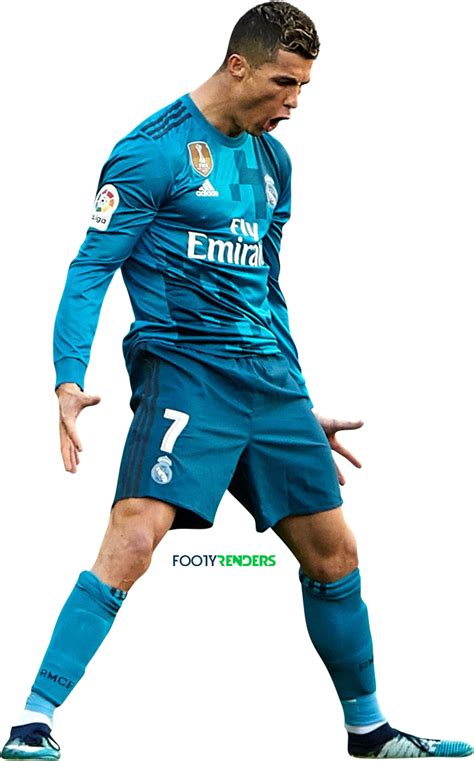 Cristiano Ronaldo Real Madrid Football Render Footyrenders