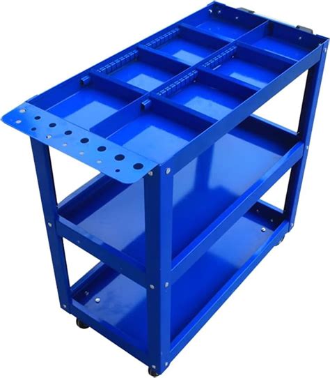 Tier Rolling Tool Cart Lbs Capacity Heavy Duty Service Cart With