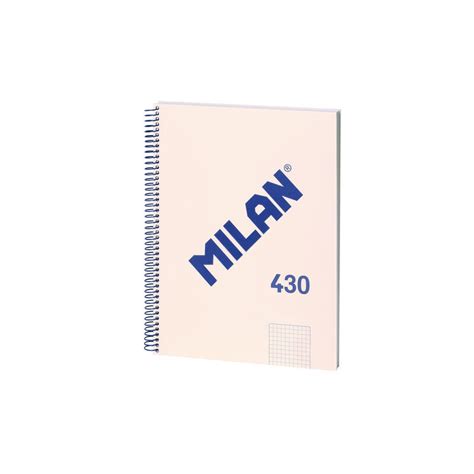 Milan Cuaderno Espiral Formato A Cuadricula X Mm Hojas De Gr