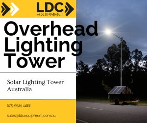 Solar Lighting Tower Australia - LDC Equipment