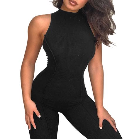 Ehqjnj Plus Size Jumpsuits For Women Dressy Wide Leg Jumpsuits Halter