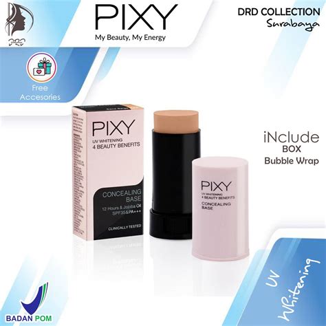 Jual DRD PIXY Concealing Base 9g 4 Benefit Concealer Stick UV