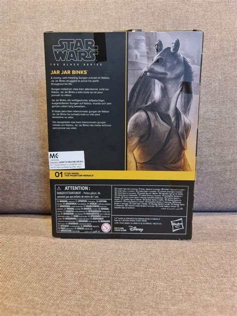 Star Wars The Black Series Jar Binks The Phantom Menace Collectible