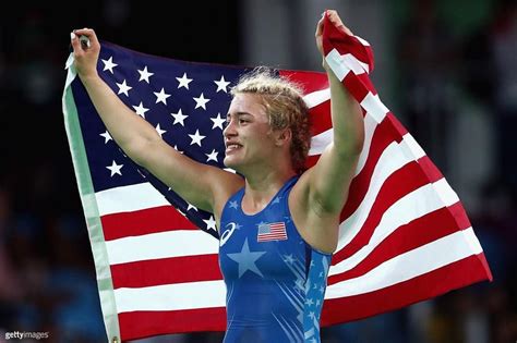 Team Usa Helen Maroulis Is The First Woman To Win Olympic Gold For