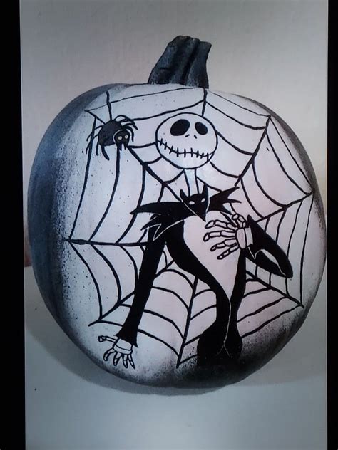 Jack Skellington pumpkin | Jack skellington pumpkin, Halloween pumpkins ...