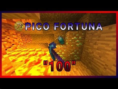 COMO TENER UN PICO FORTUNA 100 EN MINECRAFT PE EL GATO MINECRAFT