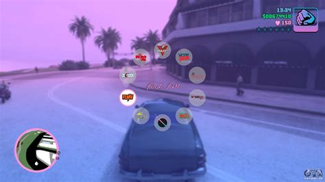 Classic Colored Radio Station Icons For Gta Vice City Definitive Edition