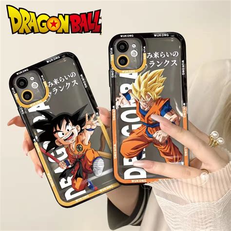 Goku De Dragon Ball Para Hombre Funda De Lujo Con Protector De Lente