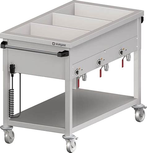 Stalgast Bain Marie Wagen Mit Separaten Becken F R X Gn X X