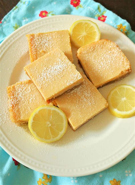 Easy Lemon Bars With Graham Cracker Crust Nikki Bs Health And Beauty Blog