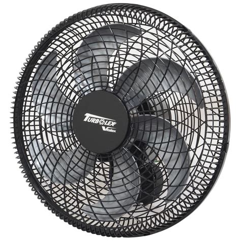 Ventilador Parede 50cm Plástico 200W Preto Industrial Turbo Turbão 6