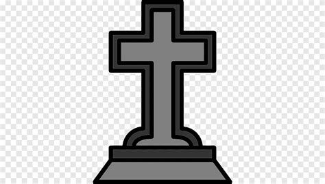 Cross Headstone Cemetery Computer Icons Cemetery Cemetery Cross Png