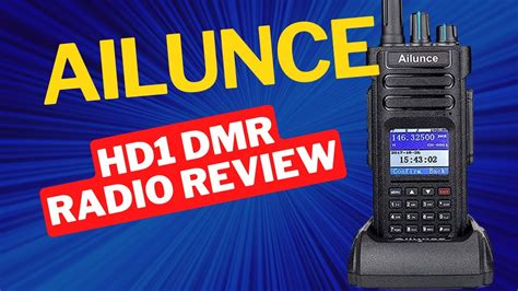 Radio Reviews 2023 Ailunce HD1 Ham Radios For Newbies Mobile Radio For