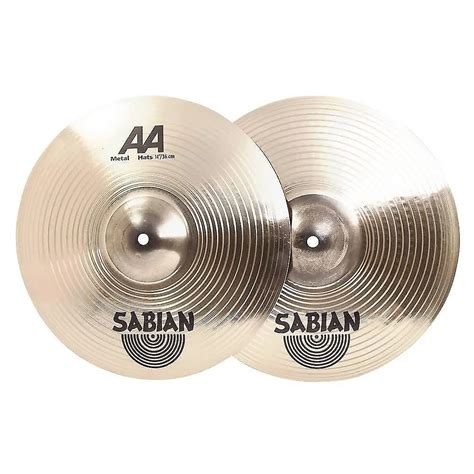 Sabian 14 AA Metal Hi Hat Cymbal Top 2012 2014 Reverb