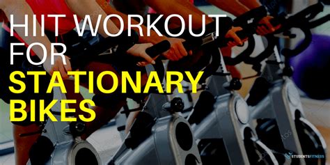 Intense HIIT Cardio Workout for Stationary Bikes - Spin Your Way to Fitness!