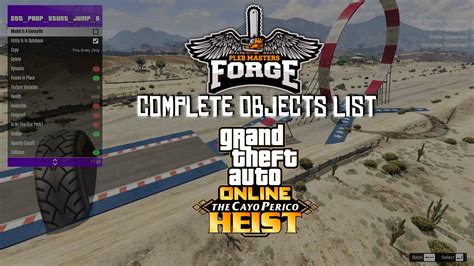 Complete Object Prop List For Menyoo Menu Gta5