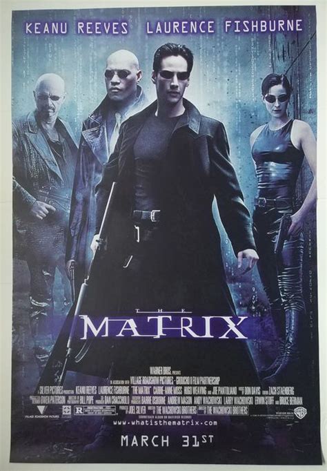 The Matrix - Poster, Original US Release 1999 - Rolled - - Catawiki